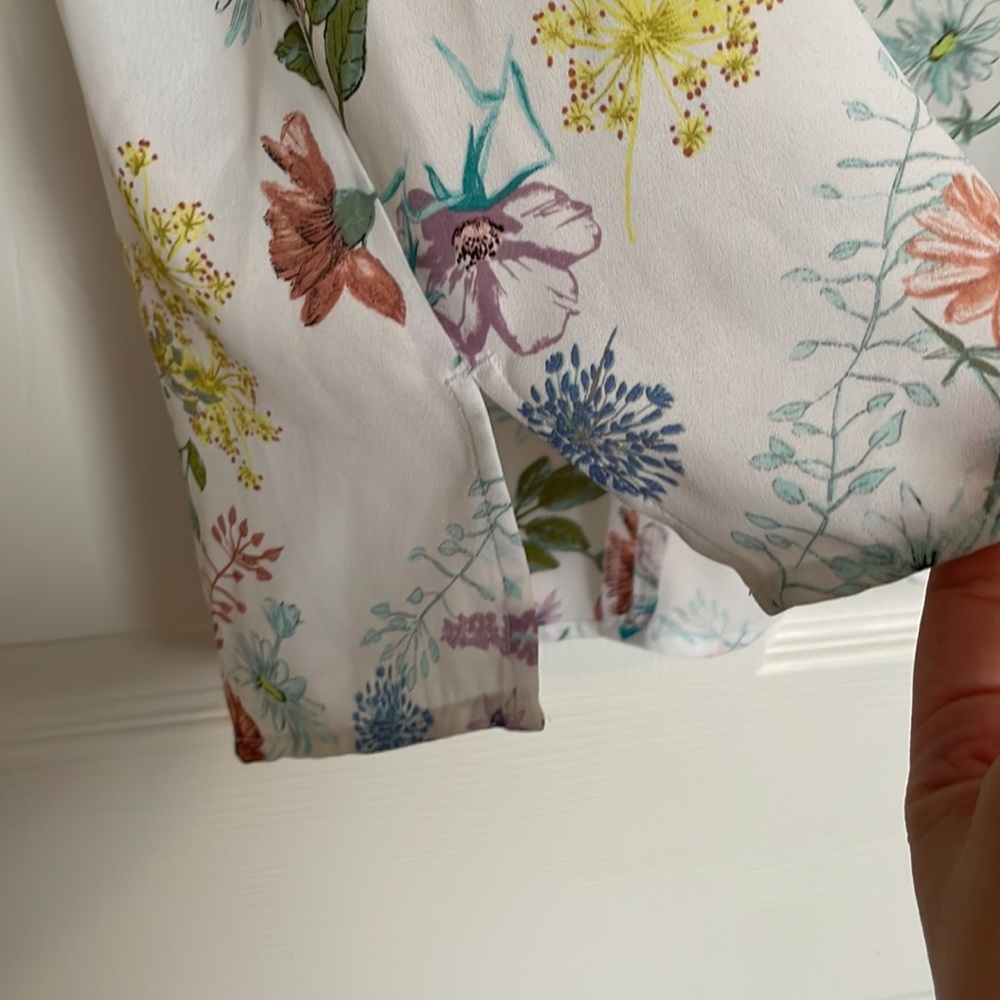 George floral flutter sleeve tank top - Picture 6 of 9